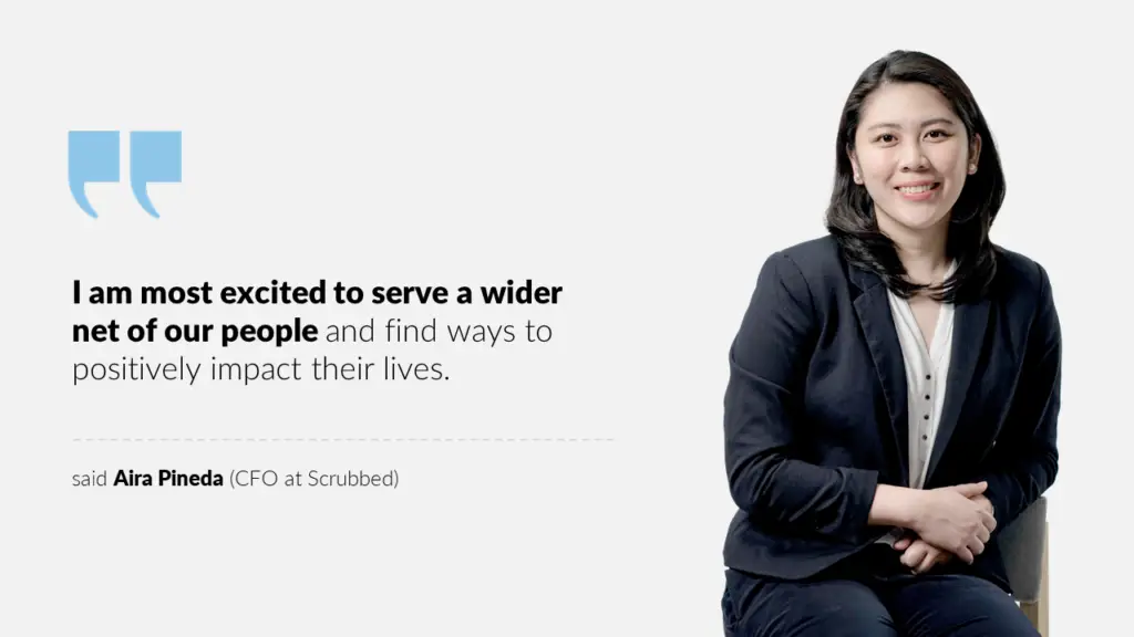 Strategic Leadership Boost Scrubbed Announces Executive Promotion of Aira Pineda to Chief Financial Officer Scrubbed 2 1024x576