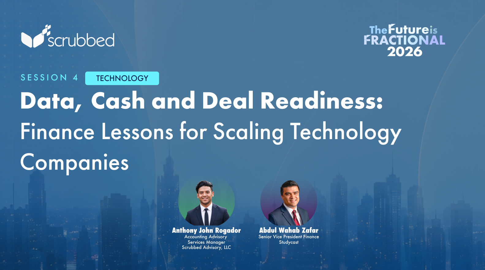 Data, Cash and Deal Readiness: Finance Lessons for Scaling Technology Companies