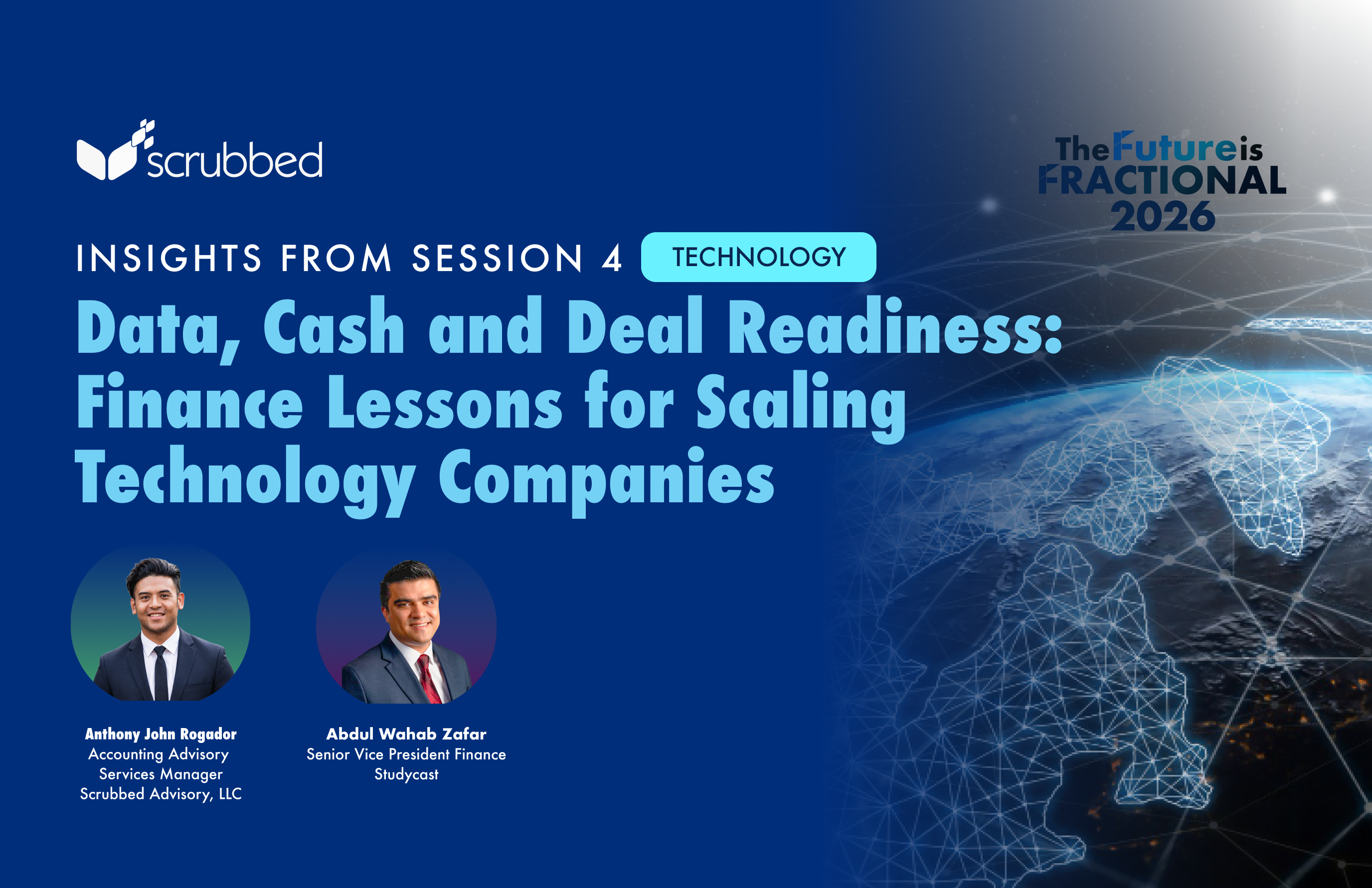 Data, Cash and Deal Readiness: Finance Lessons for Scaling Technology Companies