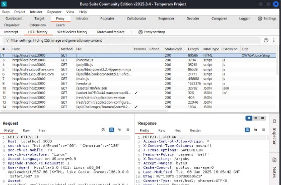 Burp suite